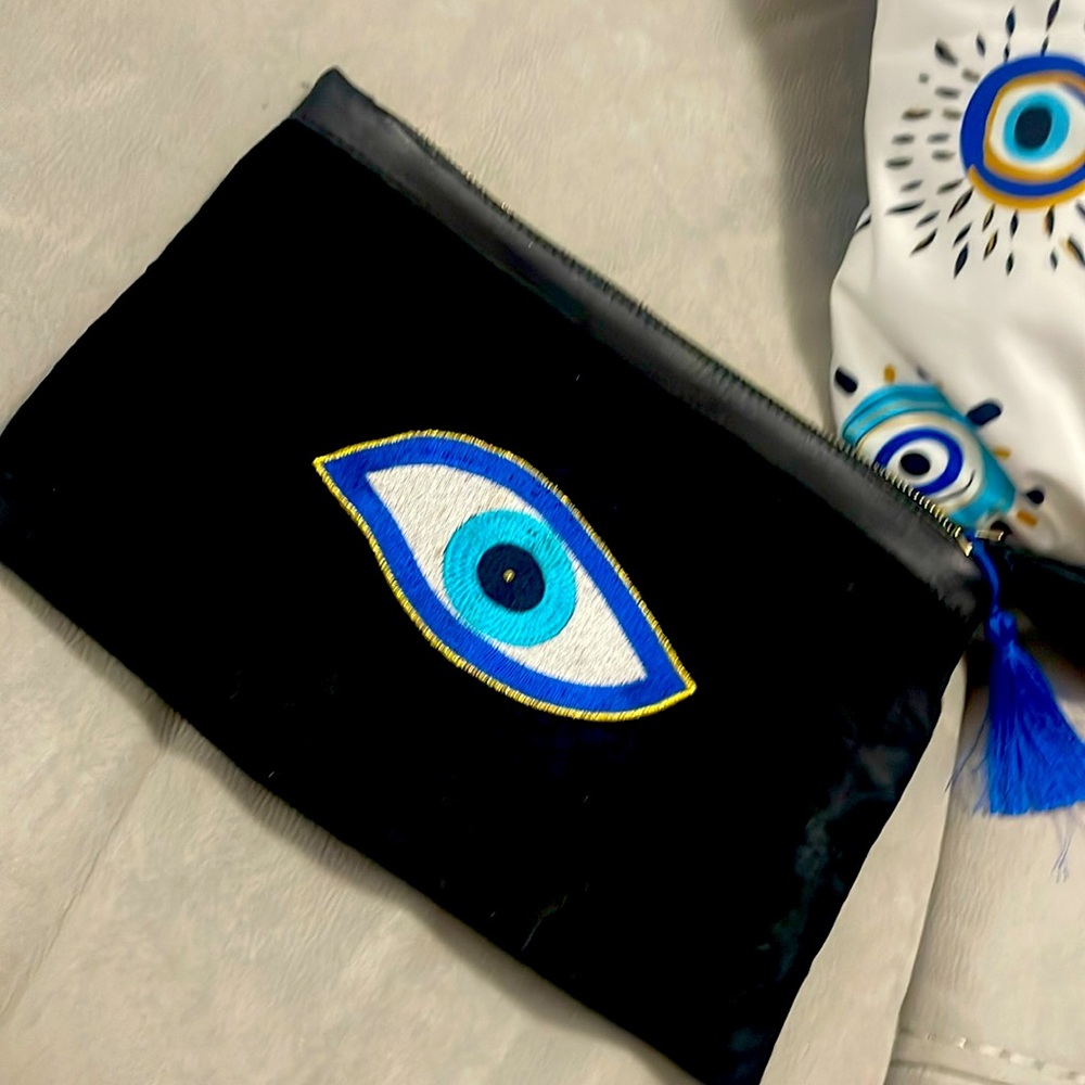 🧿 Classy evil eye clutch 🧿